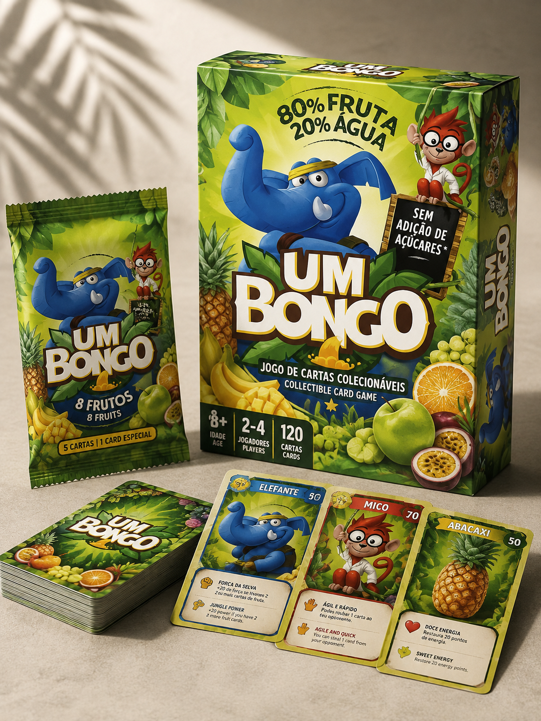 Um Bongo collectible card game project